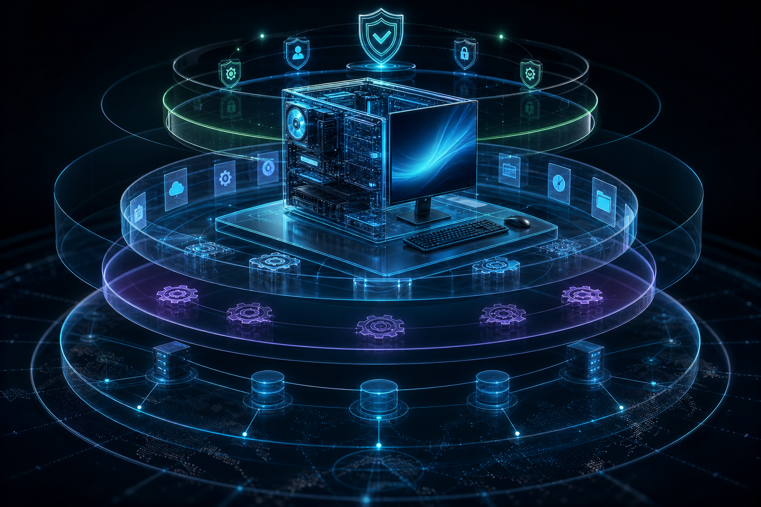 Endpoint operations across hardware, applications, services and security